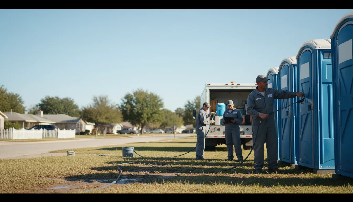 Long-Term Portable Toilet Rental in Josephine, TX near me